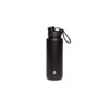 (black) - Tal Stainless Steel 1180ml Water Bottle, Black
