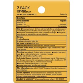 Chapstick Moisturizer Lip Balm - Original - SPF15 - 7 Pack (NEW)(SEALED)