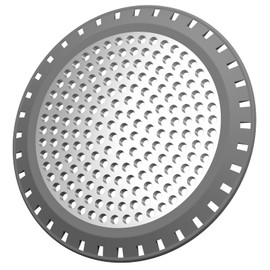 Shower Drain Hair Catcher,Aluvor Shower Drain Cover Bathtub Drain Strainers Weighted Metal Hair Trap Stopper Sink Protector Filter Bathroom Flat Strainer Stopper