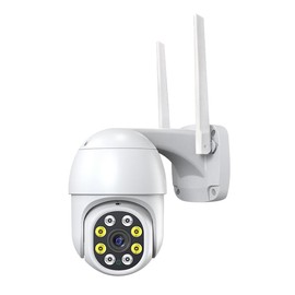 2MP WiFi Camera Home Wireless PTZ Camera Outdoor Waterproof Camera Two-way Voice US Plug