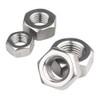 QIRUIRED 20Pcs M5 Hexagon Head Lock Nuts 304 Stainless Steel