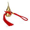 Feng Shui Wu Lou Red Lucky Tassel 10cm High Rope