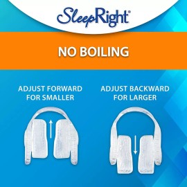 SleepRight Guarda Dental Sleepright Estándar Selecta, Perfil Bajo, Uso