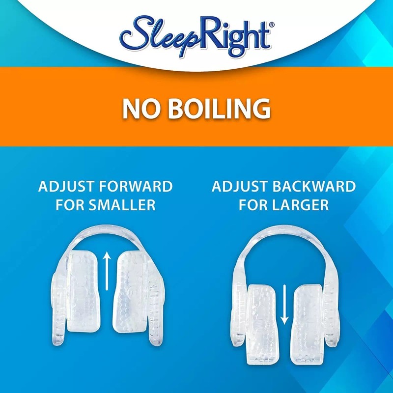 SleepRight Guarda Dental Sleepright Estándar Selecta, Perfil Bajo, Uso