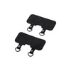 Elecom P-STHD2BKN Smartphone Strap Holder 2 Gang Type 2 Pieces