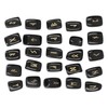 Rune Stones Ancient Rune Fine Workmanship Stylish Appearance Obsidian Material