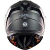 KOV Casco X Mamba Negro Mate abatible para Moto con