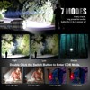 Magnetic Rechargeable Flashlight High Lumens, Super Bright LED Flash Light