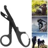 Titanium Bandage Shears Scissors EMT and Trauma Shears, Bent Stealth