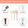 3Pcs Stainless Steel Toothpaste Tube Squeezer, Round Toothpaste Squeezers, Metal