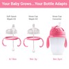3-in-1 Straw Sippy Cup Conversion Kit for Comotomo Baby Bottle,