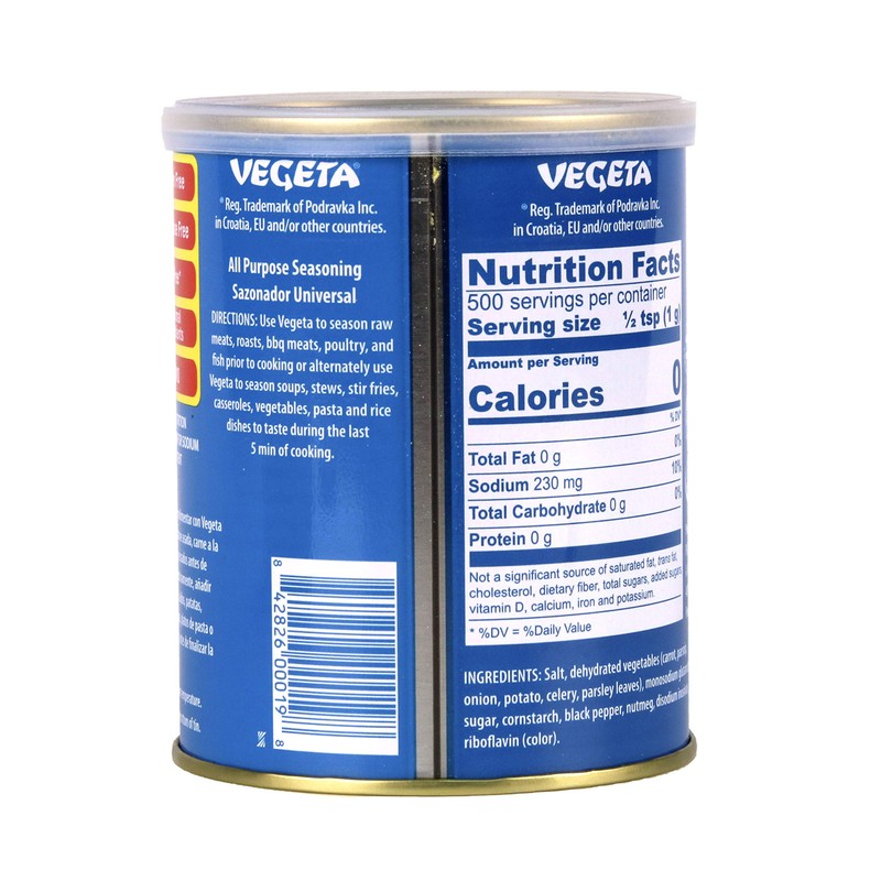 Vegeta Gourmet Seasoning Tin, 17.5 oz.
