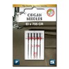 Organ Needles # 80/12 ELx705 Serger x 5 Needles, Silber