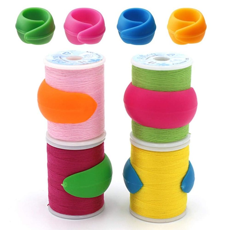 20 Pcs Thread Spool Huggers Bobbin Holder Clamp Prevent Bobbin