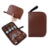 DEWIN Golf Organiser, Leather Organiser Gifts for Men, Multifunctional Outdoor