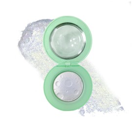WALULAN Face Highlighter,Shimmer Highlighter Makeup, High Gloss Powder With Fine Shimmer and Delicate Texture, Enhancing the Atmosphere and Brightness