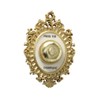 Wall Object Bell Champagne Gold Resin Height 23 cm