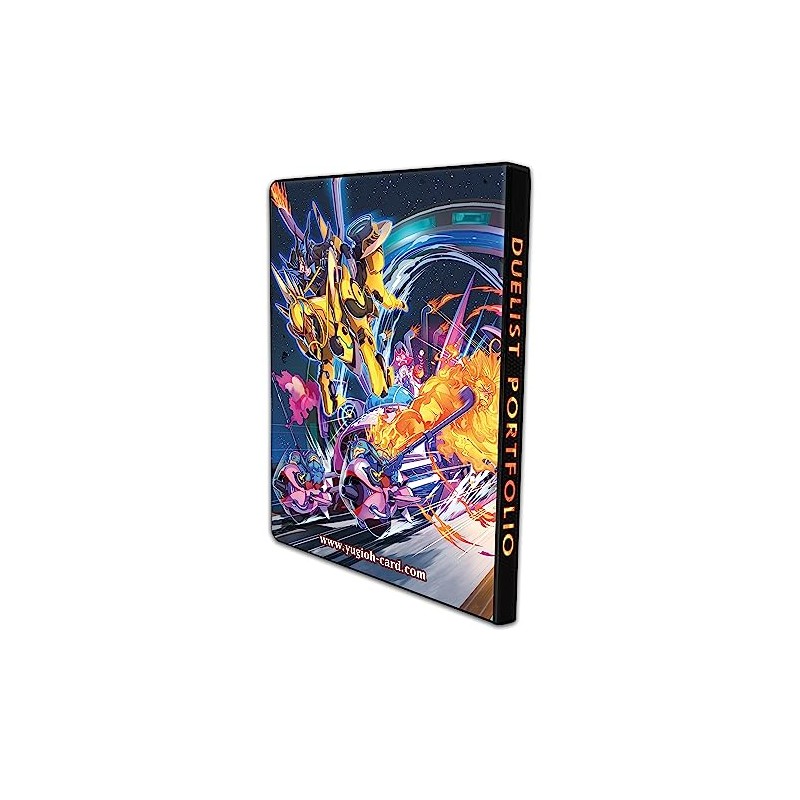 Yu-Gi-Oh! TRADING CARD GAME 9-Pocket Duelist Portfolio with Gold Pride