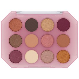 L.A. COLORS 12 Color Eyeshadow Palette, Unveiled C69011