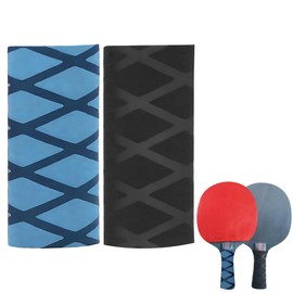 2PCS Table Tennis Racket Grip Tape, Soft Table Tennis Paddle Overgrip for Sweat Absorption, Heat-Shrink Racket Handle Wrap, Grip Replacement Tape for Enhanced Control and Extra Comfort