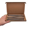 Marcopol (Pack of 8) Carbon Steel 6.0 x 200 mm