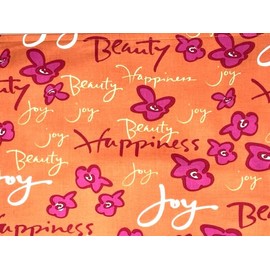 'NuggleBuddy Moist Heat & Aromatherapy Organic Rice Pack for Microwave. Lovely, Inspirational Beauty Joy Happiness Fabric Infused with Sweet Lavender Aromatherapy.