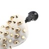 Sunbro Golf Head Cover Golf Bling-Bling Gold Skull Rivet Headcovers