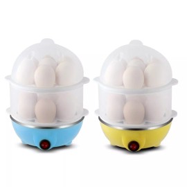 Damajo Egg Cooker, Electric Hard Boiled Egg Maker,(7&14 EGGS) FREE SHIPPING - Pink, 7 Eggs