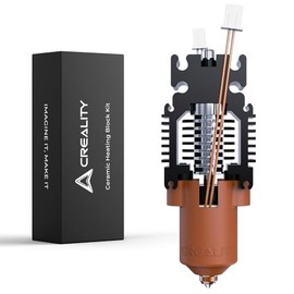 Ender 3 V3 SE KE Hotend Upgrades Kit, 3D Printers Ceramic Heating Block with Quick-Swap Nozzle, Supports 300°C High Temperature, Support 600mm/s High-Speed Ender 3 V3 SE/Ender 3 V3 KE