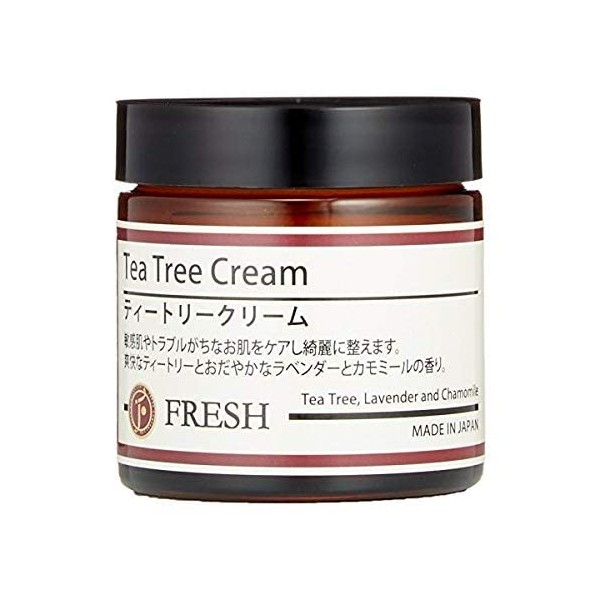 FRESH Tea Tree Cream, 2.1 oz (60 g), Genuine Product, (Former), Coral Moon