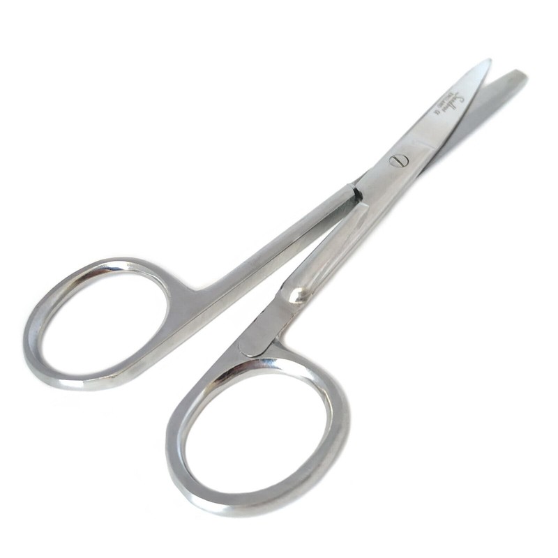 Nursing Scissors with Pocket Clip Dressing Bandage Scissors Sharp/Blunt 13CM