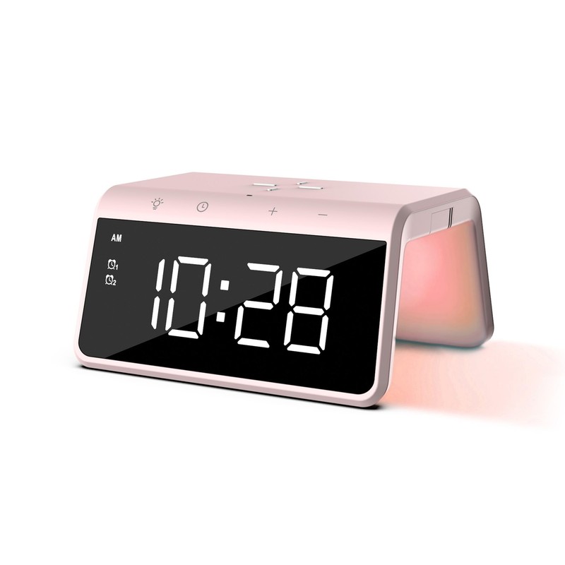 Caliber Wecker mit Ladestation - Wecker Digital mit Wake Up