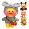 KFMX Patito De Peluche Lalafanfan Con Complementos De Vestir