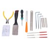 Guitar Repairing Tool Kit Maintenance Files with Carry Bag for