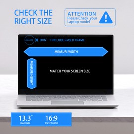 Hoyumi Screen Protector For Dell Xps 13In Touch Screen Laptop 2In1 13.4 Inch Anti Smudge (2 In1) (13.4 Inch Draw Like Paper)