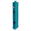 ORDINETT® Blue Garment Hanger 10 Sections Wardrobe Rail Hanging Shelves