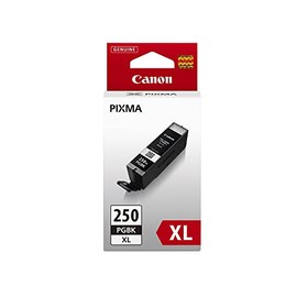 Canon PGI-250 XL Pigment Black Ink Cartridges, Pack Of 2