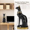 Egyptian Cat Statue - Resin Hand Made Cat Sculpture -