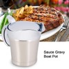 Goshyda Gravy Boat, Gravy Boat Made of 304 Stainless Steel