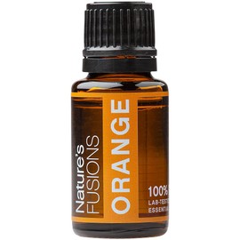 Nature's Fusions Orange (Sweet), 100% Pure and Natural Essential Oils, Undiluted, Therapeutic Grade for Aromatherapy and Topical Use, 5 Fl Oz (Pack of 1) (15 mL)