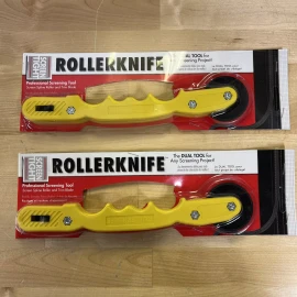 Screen Tight (2 PACK) Screen Tight Roller Knife Professional Screening Tool
