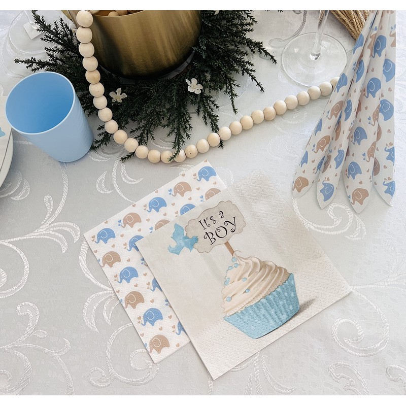 AM Décor - Servilletas de papel suave de 3 capas
