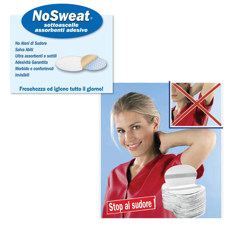 Sweat Absorbing Underarm Pads 72 Pack