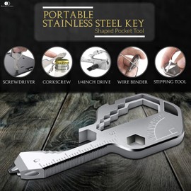 6-in-1 Multifunctional Trauma Shears – Premium Medical Shears for Nurses, EMTs, and First Responders (Red)