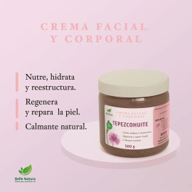 Crema Tepezcohuite Reparación Profunda Anti-acne Premium 500 Todo Tipo De Piel Día/noche