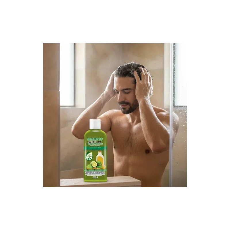 Shampoo Aceite De Bergamota Barba Y Cabello 500ml
