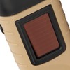 Hand Crank Solar Powered Flashlight Emergency Rechargeable LED Flashlight Self