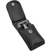 Safety Razor Butterfly Set 3-Piece Black Chrome in Leather Case
