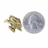 Jim Clift Design Vulture Gold Lapel Pin - 1 Count