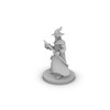 Human Wizard With Beard and STaff Tabletop DND Gaming Miniature
